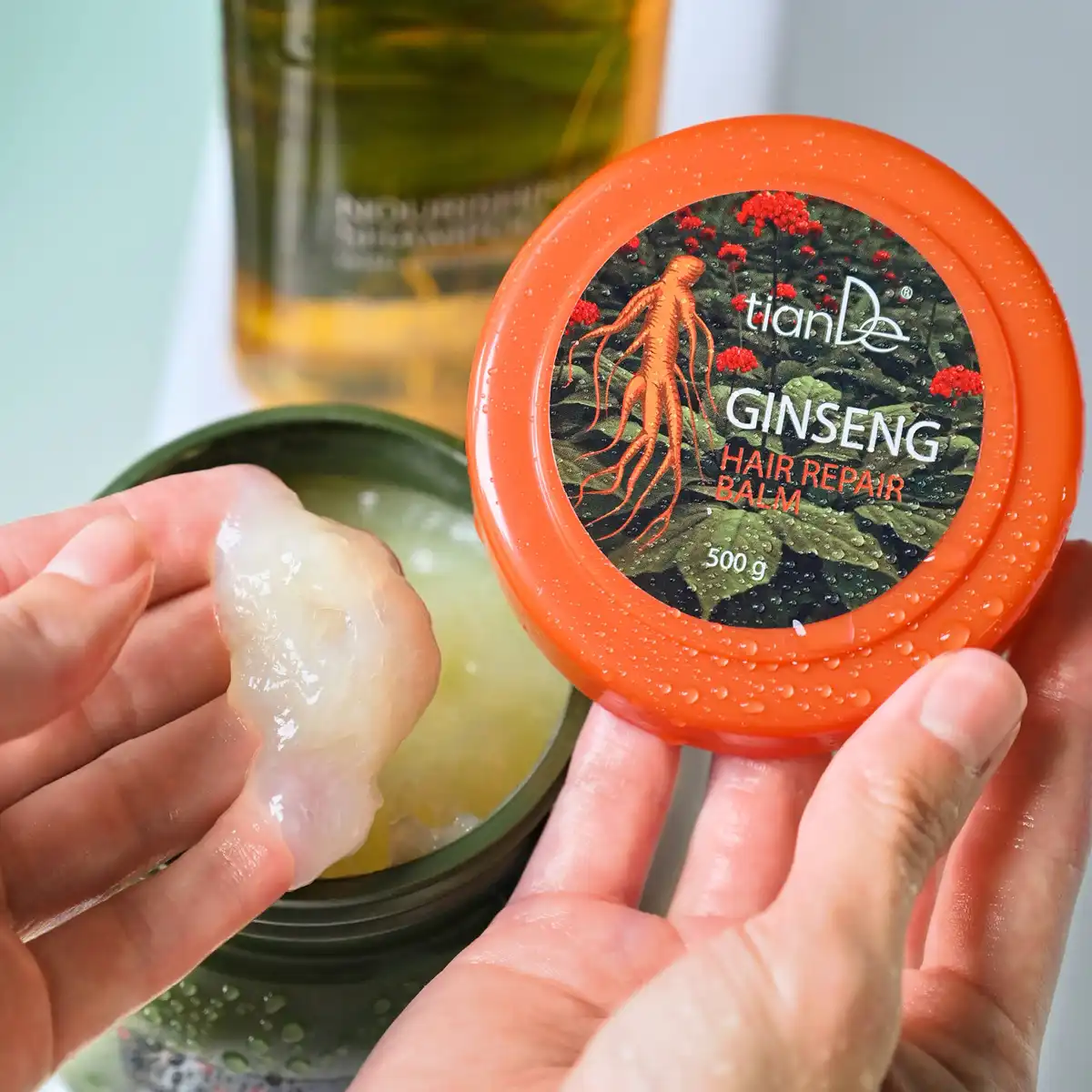 Balsam regenerant cu extract de ginseng, 500 g