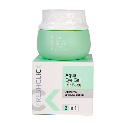Aqua-gel pentru ochi și față