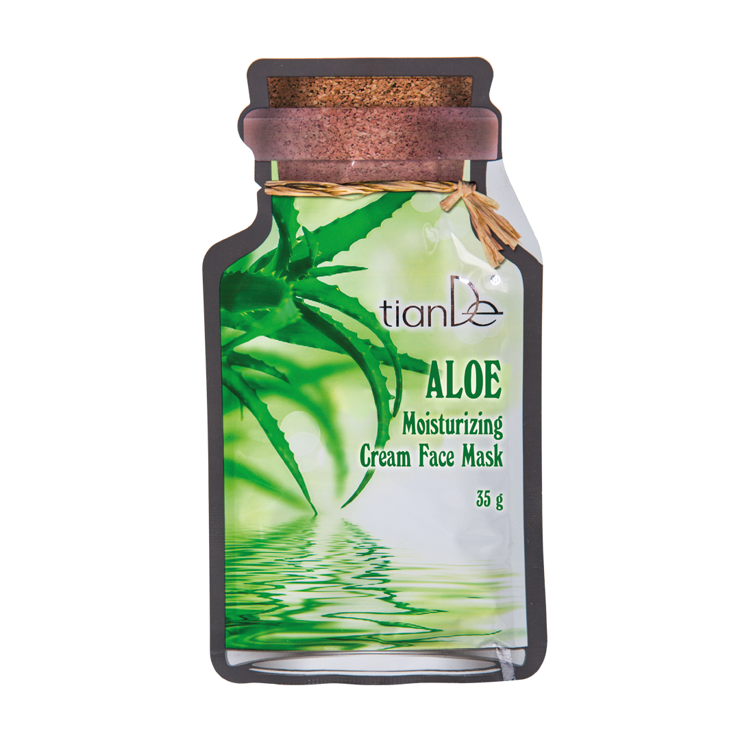Cremă-mască hidratantă „aloe”, 35 g