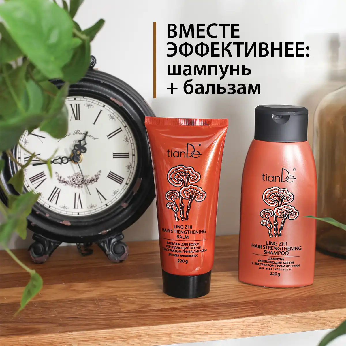 Șampon fortifiant cu extract de ciupercă lingzhi, 220 g Thumbnail 8