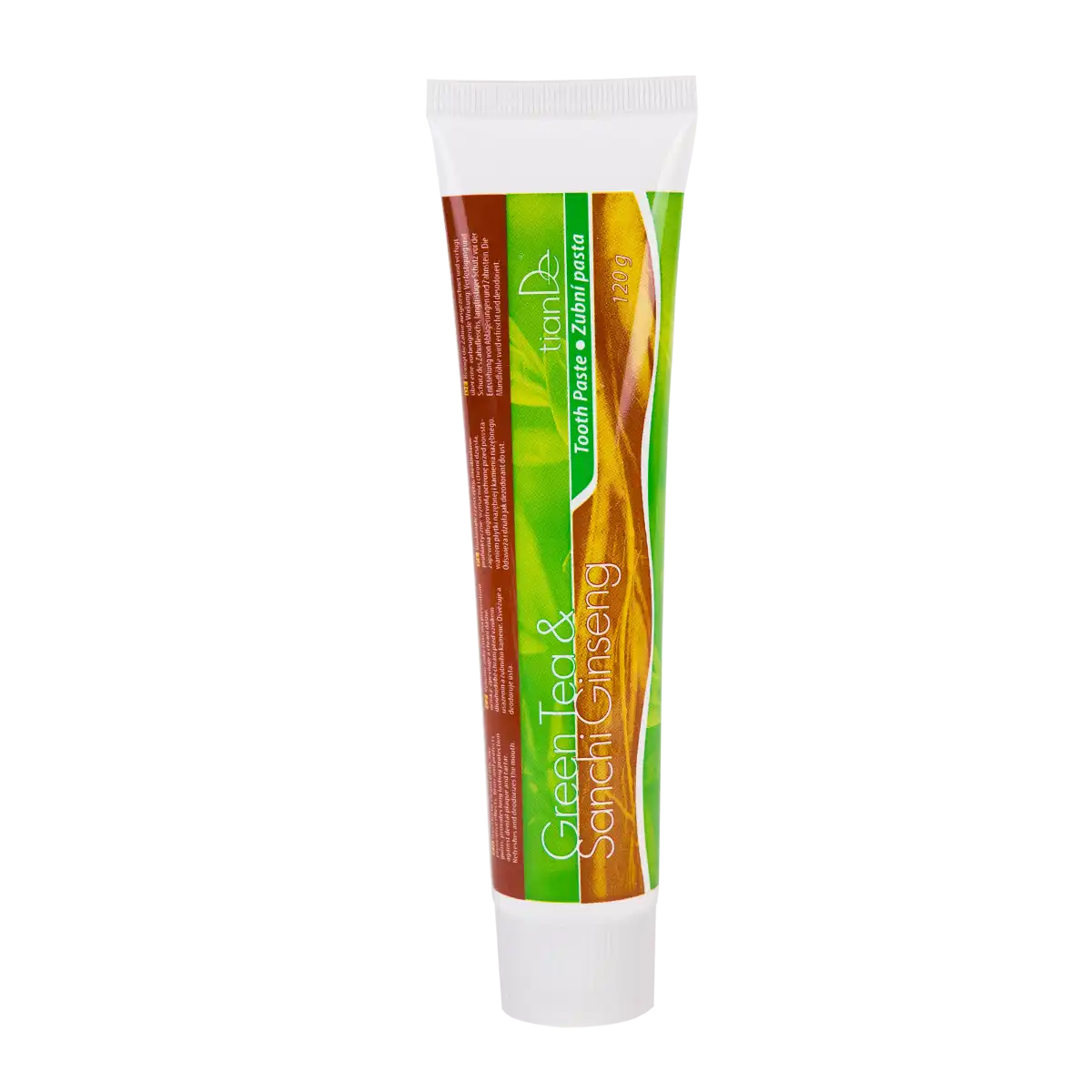 Pastă de dinți „ceai verde + ginseng sanqi”, 120 g