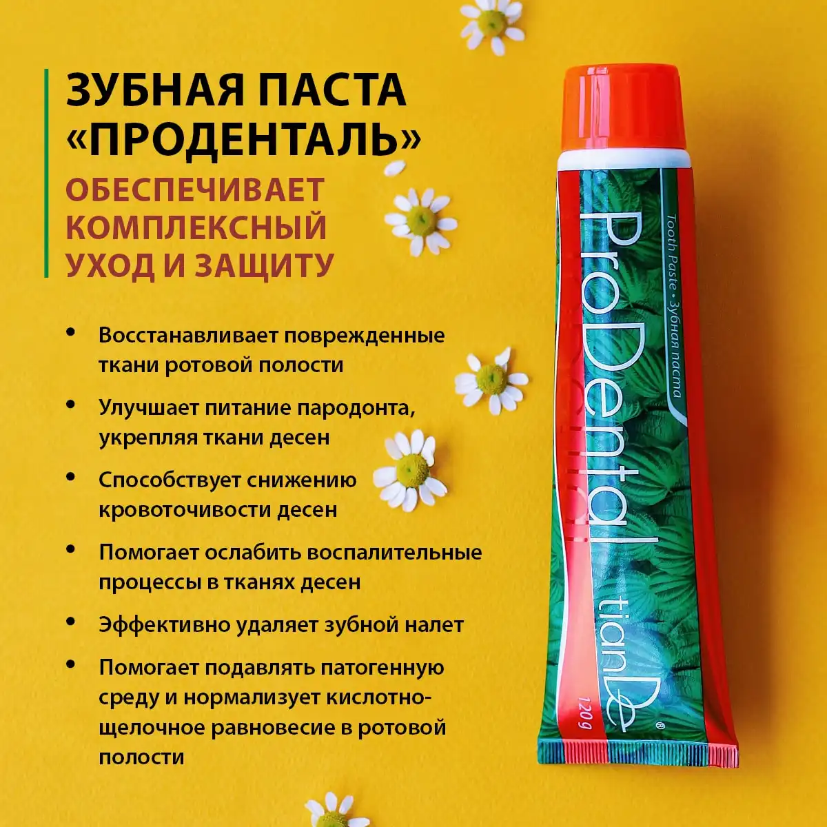 Pastă de dinți „prodental”, 120 g Thumbnail 2