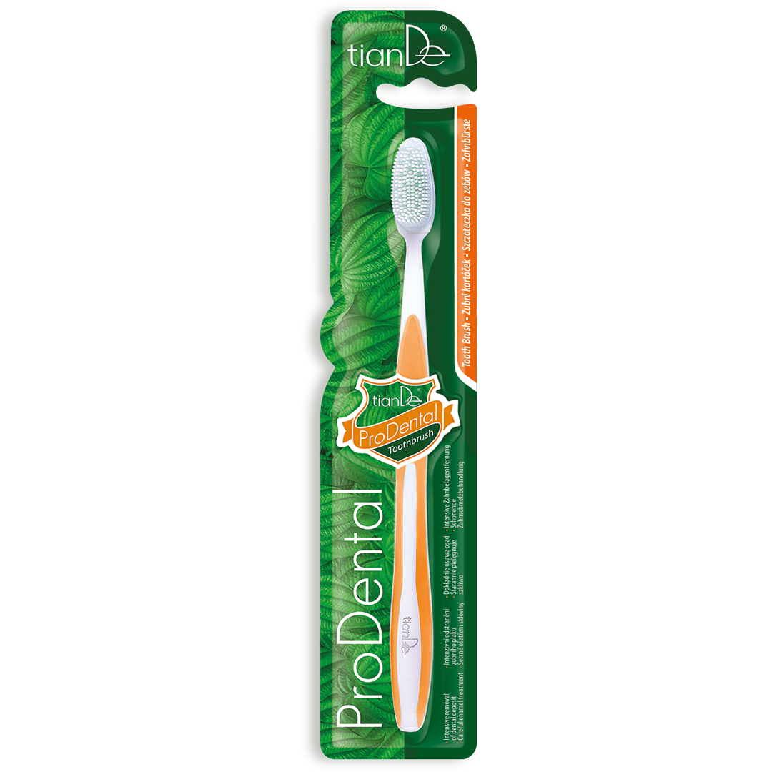 Periuță de dinți „prodental” orange, 1 buc